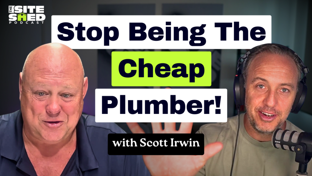 The Site Shed podcast episode 490 thumbnail for trade business owners
