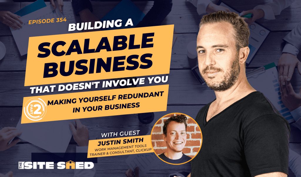 Building a scalable business that doesn't involve you Part 2: Making yourself redundant in your business
