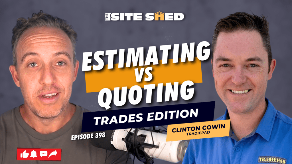 398 – Digital Mastery in Quoting and Estimating for Trades Professionals