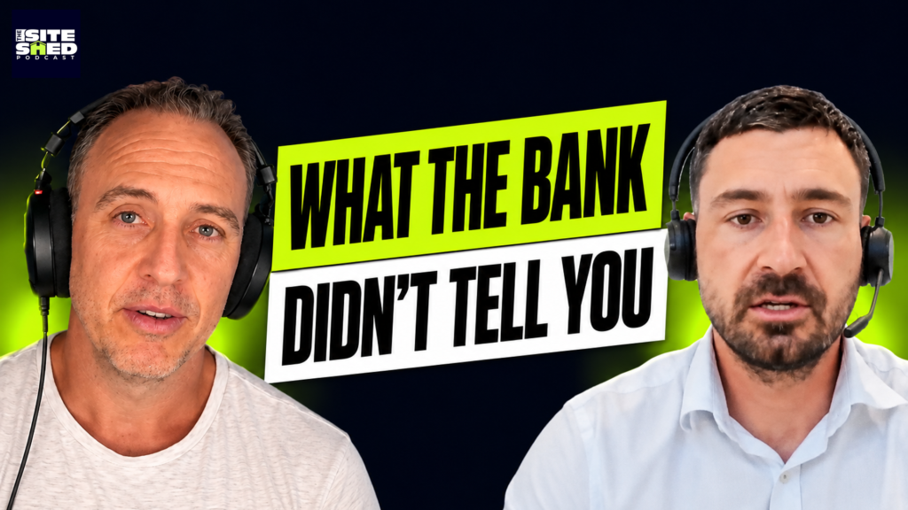 Matt Jones and Tim Cullen discussing work ute costs